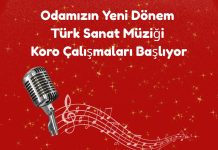 Adana Mali Müşavirler Odası Yeni Dönem Türk Sanat Müziği Koro Çalışmaları Başlıyor