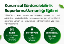Kurumsal Sürdürülebilirlik Raporlama Uzmanlığı Eğitimi